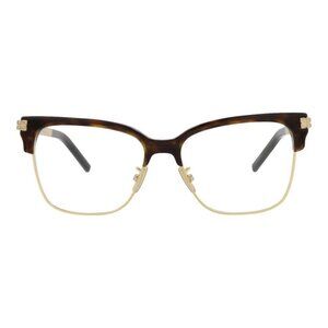 Givenchy Womens Cat Eye Havana Gold Transparent Fashion Designer Eyewear